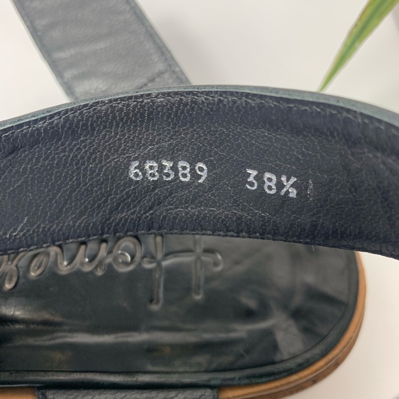 🌈3X$25⚡️Homers Sandals Black Strap 8 - Picture 7 of 8